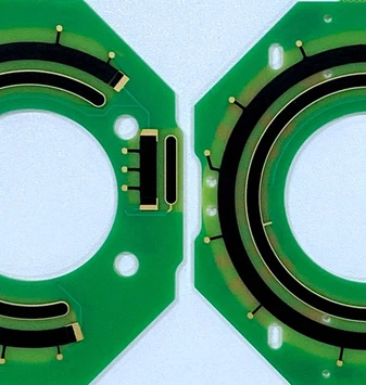 Center console printed circuit board Center console printed circuit board