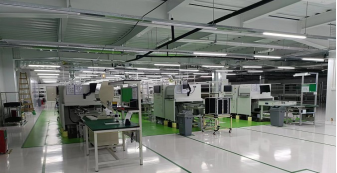 Robotic loader on the production floor
