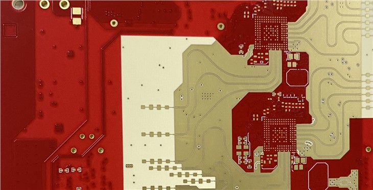 Red Solder Mask HF PCB